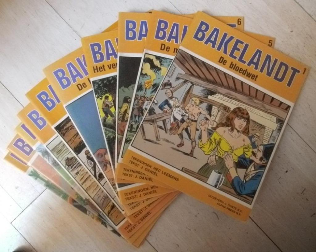 strips Bakelandt (eerste druk), Boeken, Ophalen of Verzenden