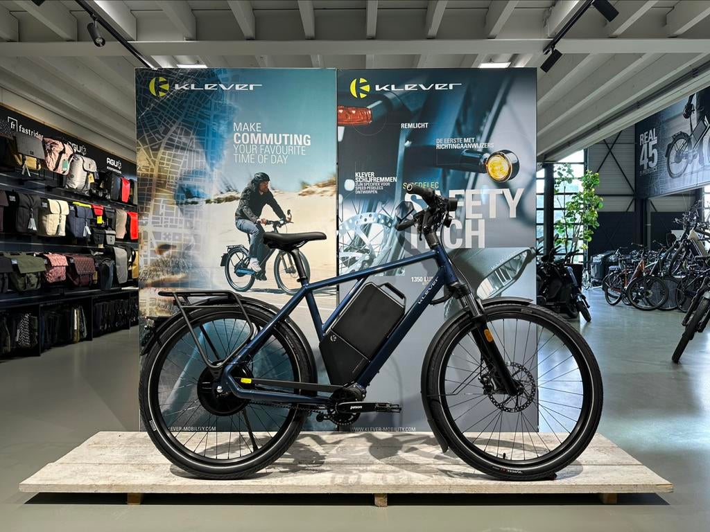 Nieuwe Klever N Pinion 45 | 1200wh of 1600wh accu !!!, Ophalen of Verzenden, Zo goed als nieuw, 50 km per accu of meer