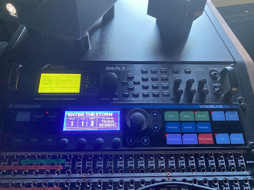 Fractal Audio Axe-FX II XL+ + RJM Mastermind GT16 bundle, Muziek en Instrumenten, Ophalen of Verzenden, Zo goed als nieuw, Delay of Echo