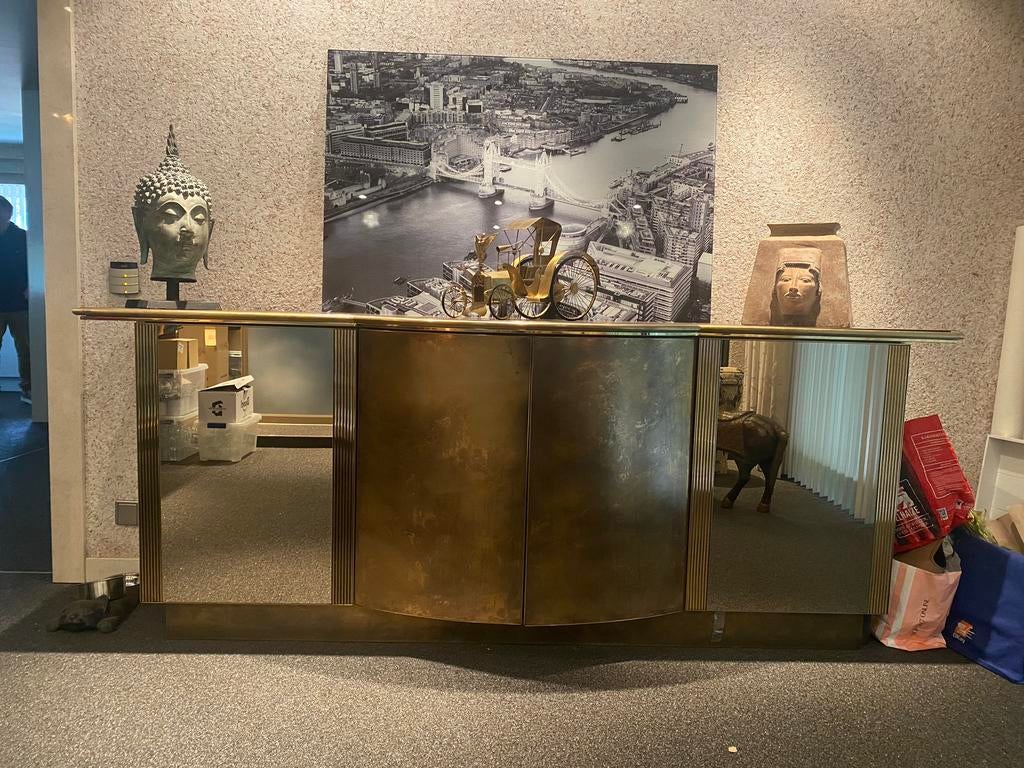 Bronzen dressoir Belgochrome, Huis en Inrichting, Ophalen, Zo goed als nieuw