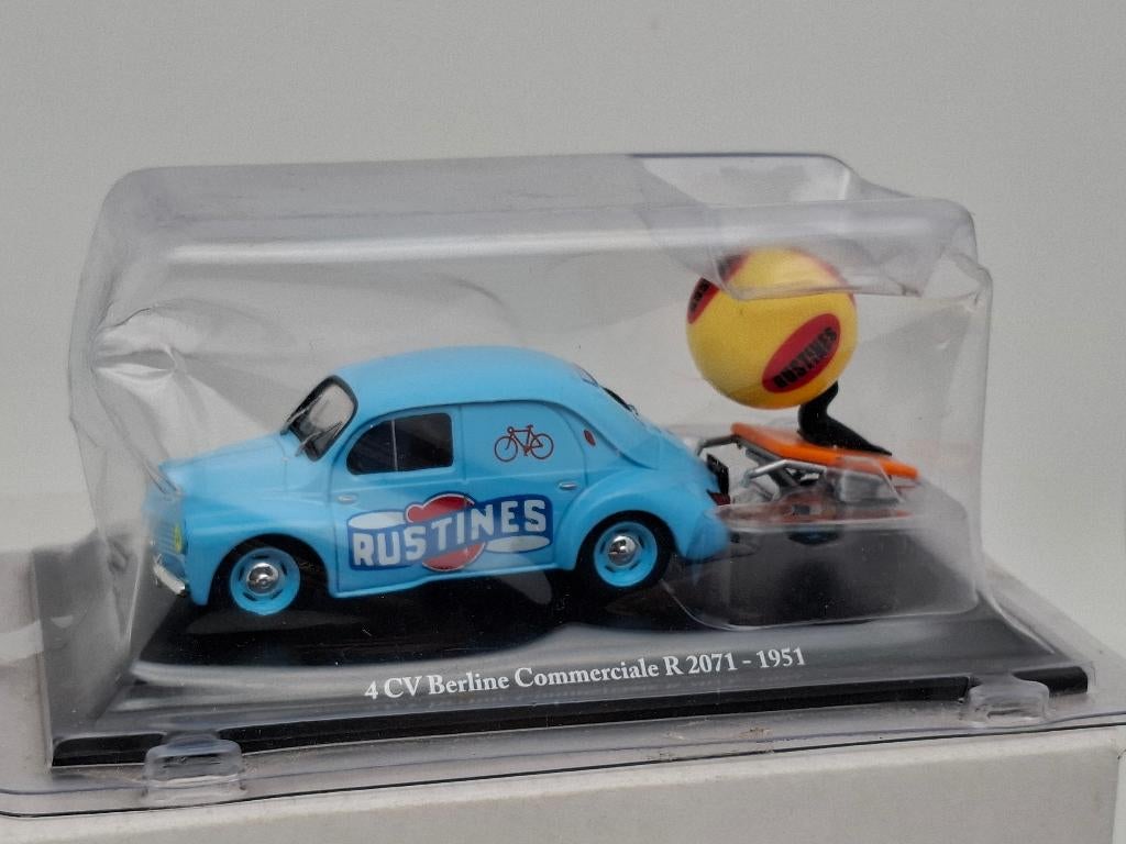 Renault 4CV commerciale (1951) modèle R2071 - 1/43, Envoi, Comme neuf, Voiture, Autres marques