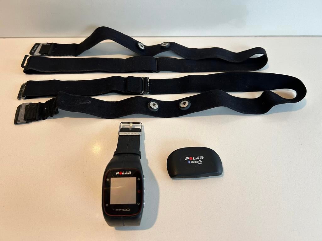 Polar M400, Enlèvement, Utilisé, Polar, Avec ceinture thoracique