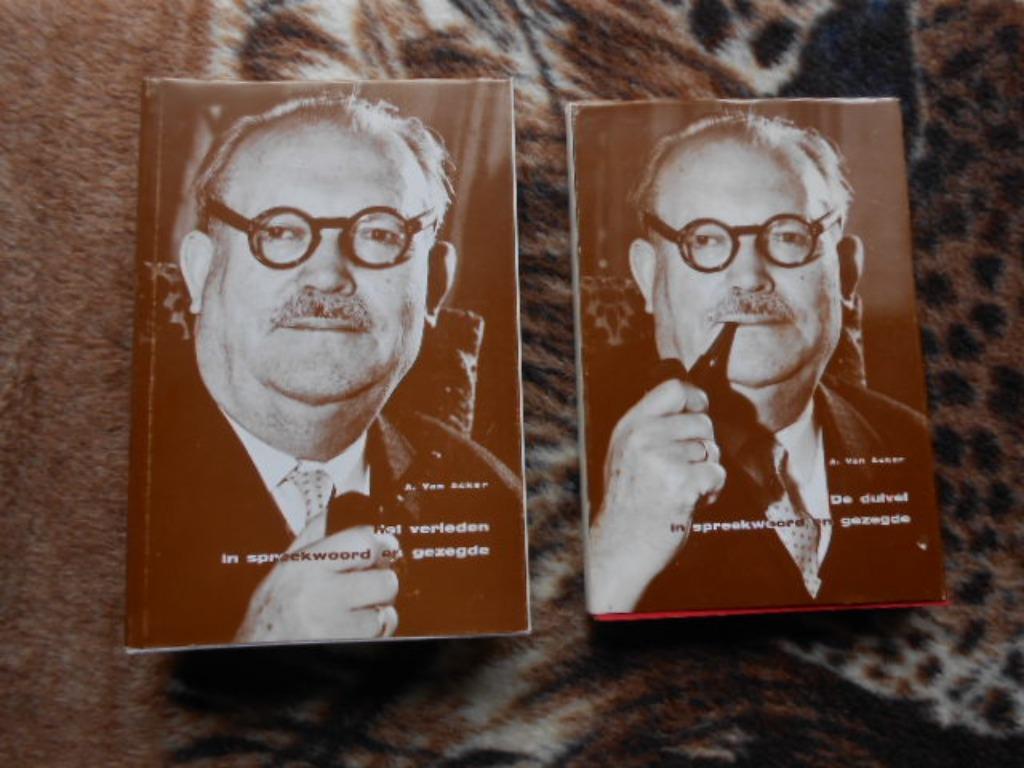 boek Het verleden in spreekwoord en gezegde A. Van Acker, Boeken, 20e eeuw of later, Ophalen of Verzenden, Zo goed als nieuw, Achille Van Acker