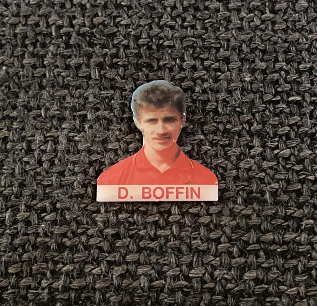 PIN - DANNY BOFFIN - RODE DUIVELS - VOETBAL - FOOTBALL, Envoi, Utilisé, Sport, Insigne ou Pin's