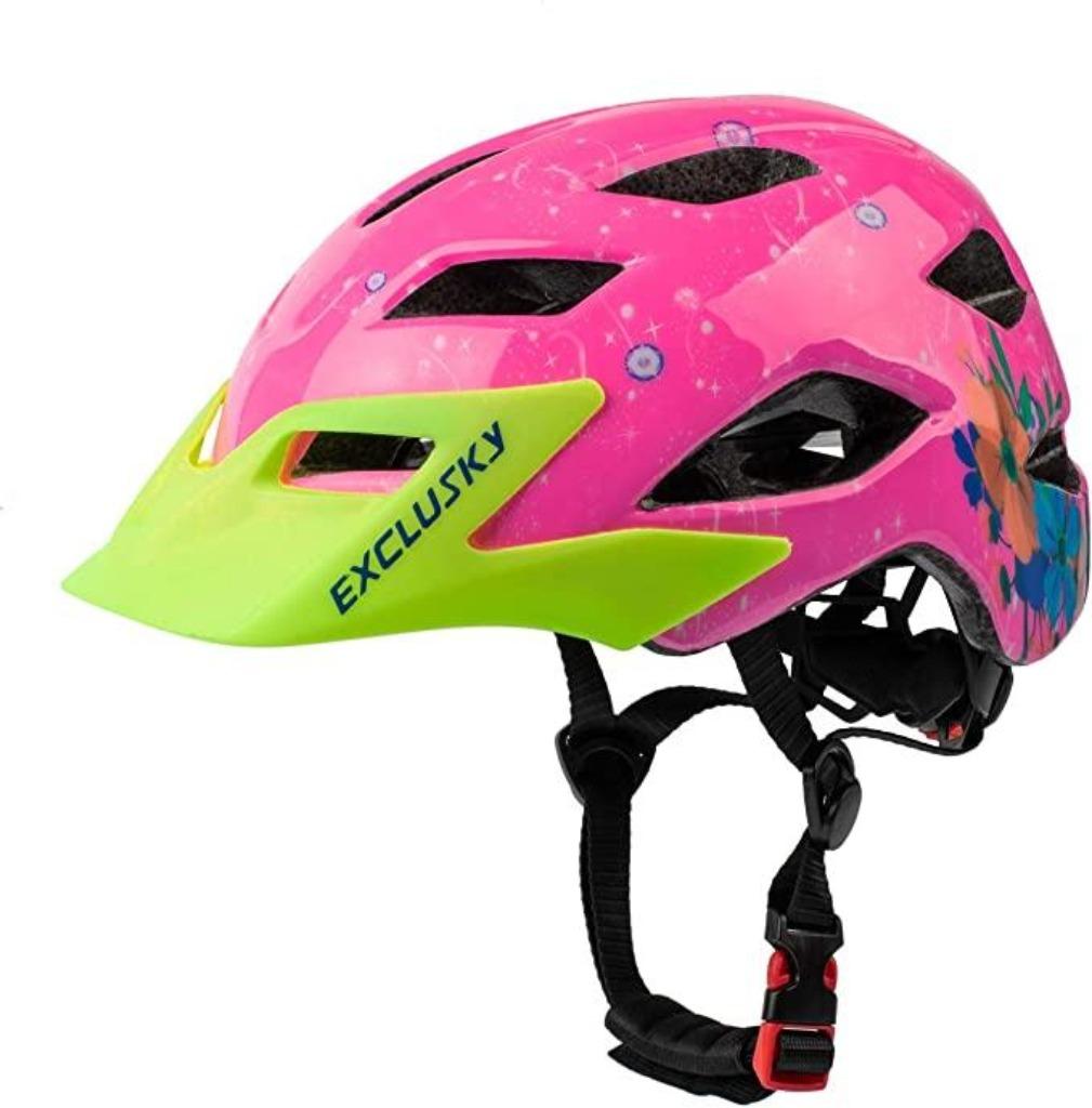Fietshelm Kind Nieuw❗❗vizierschild 5/13 Jaar🤗💑😎👍, Fietsen en Brommers, S, Exclusky, Jongen of Meisje, Nieuw