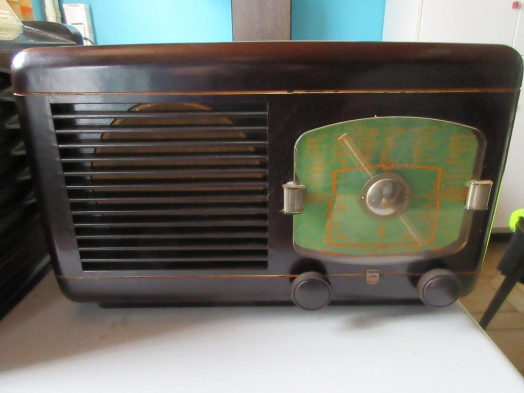 tsf Philips 391-U Bakelite, Enlèvement ou Envoi, Utilisé, Radio