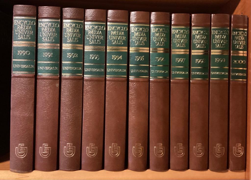 Encyclopédia Universalis, Livres, Encyclopédies, Tome à part, Enlèvement, Général, Comme neuf