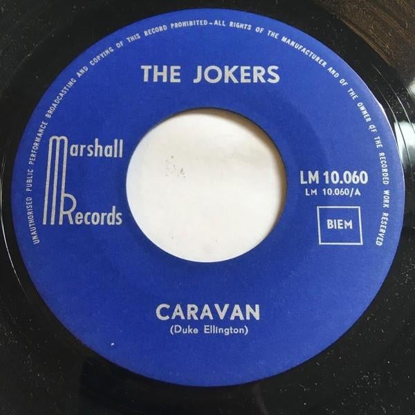 The Jokers - Caravan / The Daughter Of The Moon, Gebruikt, 7 inch, Single, Ophalen of Verzenden
