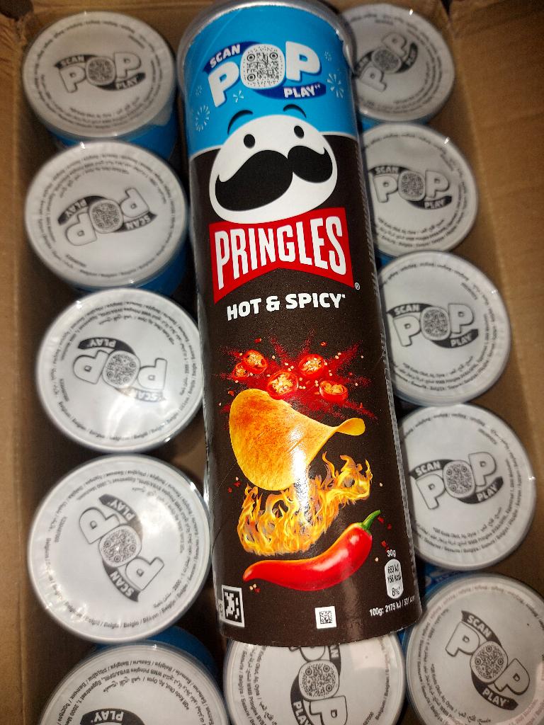 Pringles Chips Hot & Spicy, Divers, Enlèvement ou Envoi