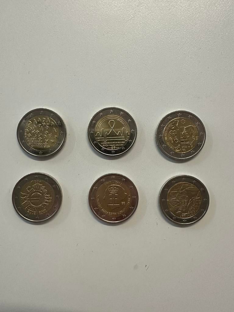 2 euro munten België 2012-2024, Postzegels en Munten, Ophalen of Verzenden, België, 2 euro