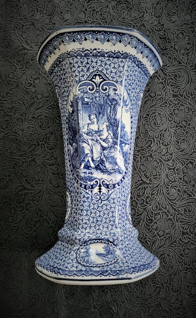 Grand vase cornet ancien Delft, Envoi