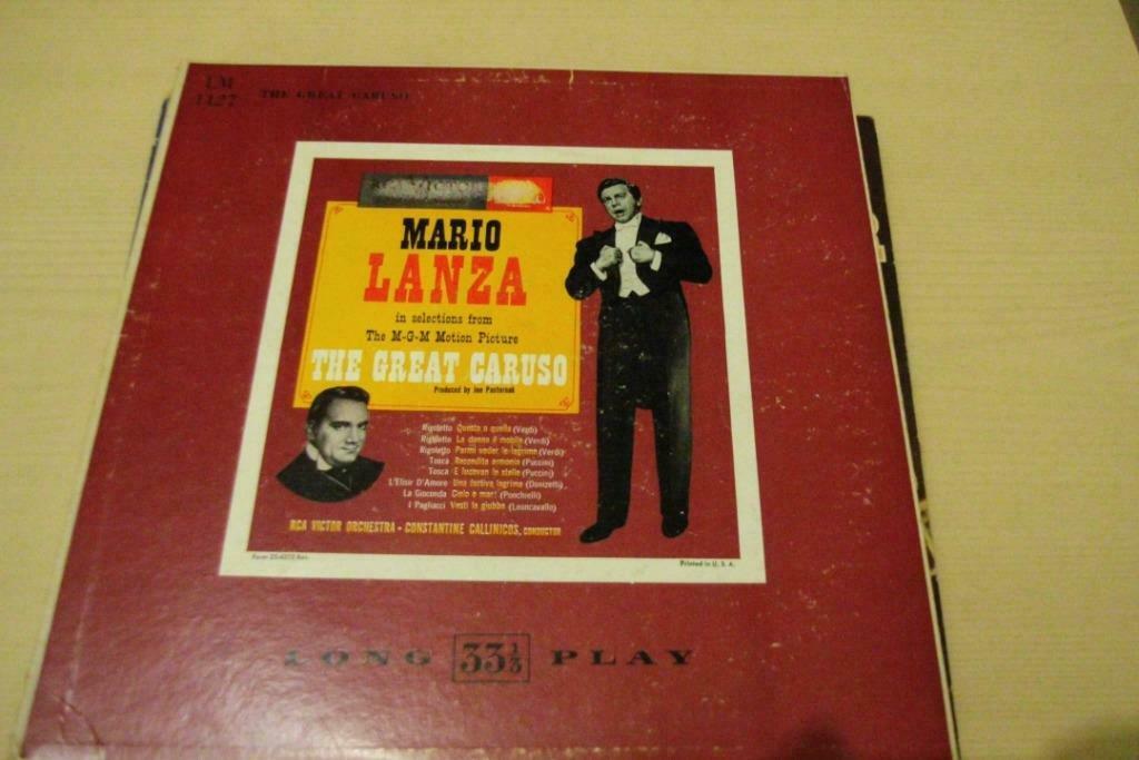 mario lanza   lp, Ophalen of Verzenden, 12 inch