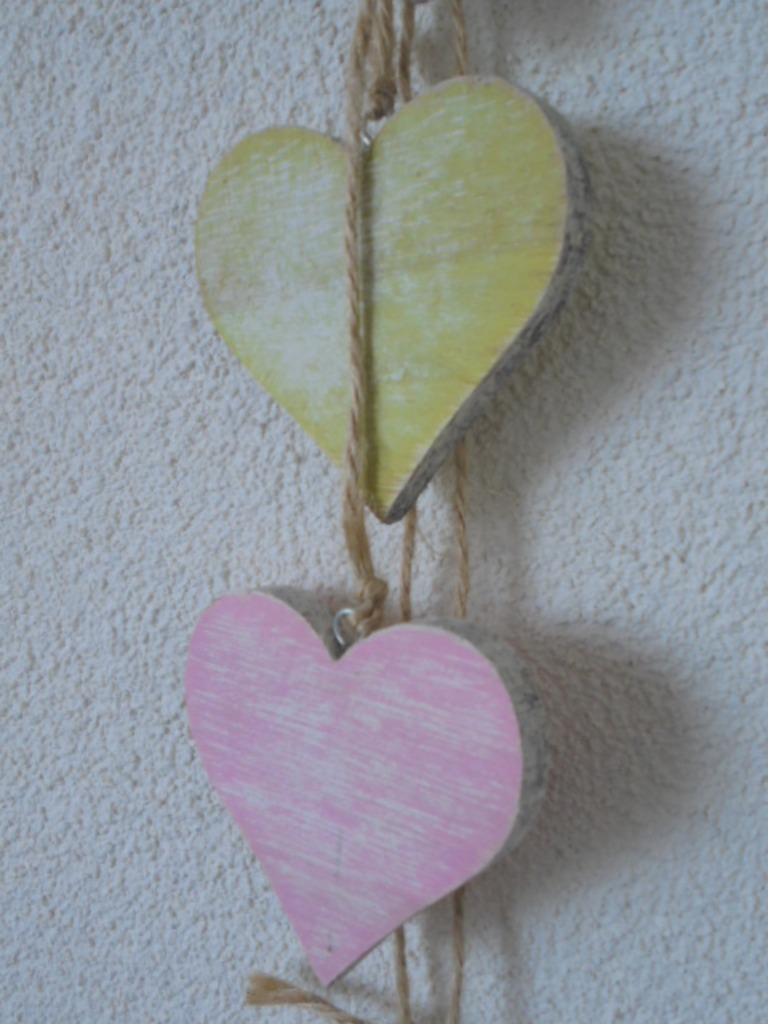 HARTJES BUNDEL HANGER HOUT Nieuw, Antiek en Kunst, Curiosa en Brocante, Ophalen of Verzenden