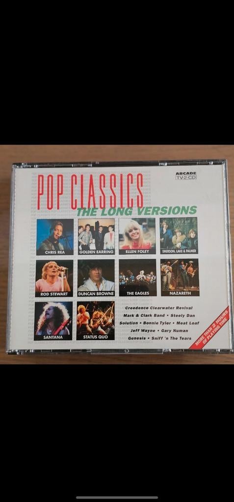 2 cd's "pop classics", Cd's en Dvd's, Ophalen of Verzenden, Zo goed als nieuw, Pop