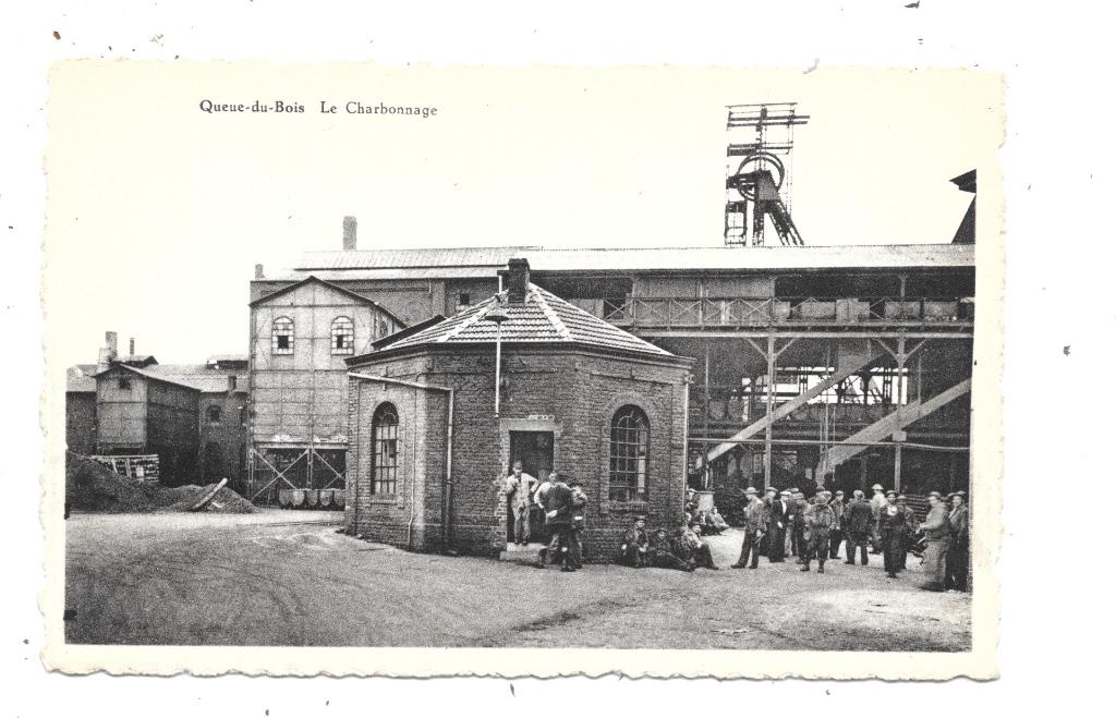 Beyne-Heusay NA2: Queue du Bois. Le Charbonnage, Collections, Envoi, 1920 à 1940, Non affranchie, Liège