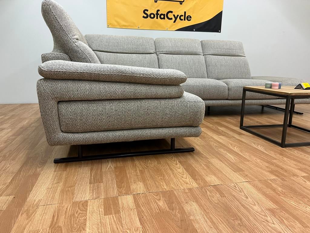 Chaise d'angle Calia Italia avec appuie-tête— design italien, Enlèvement ou Envoi, Comme neuf
