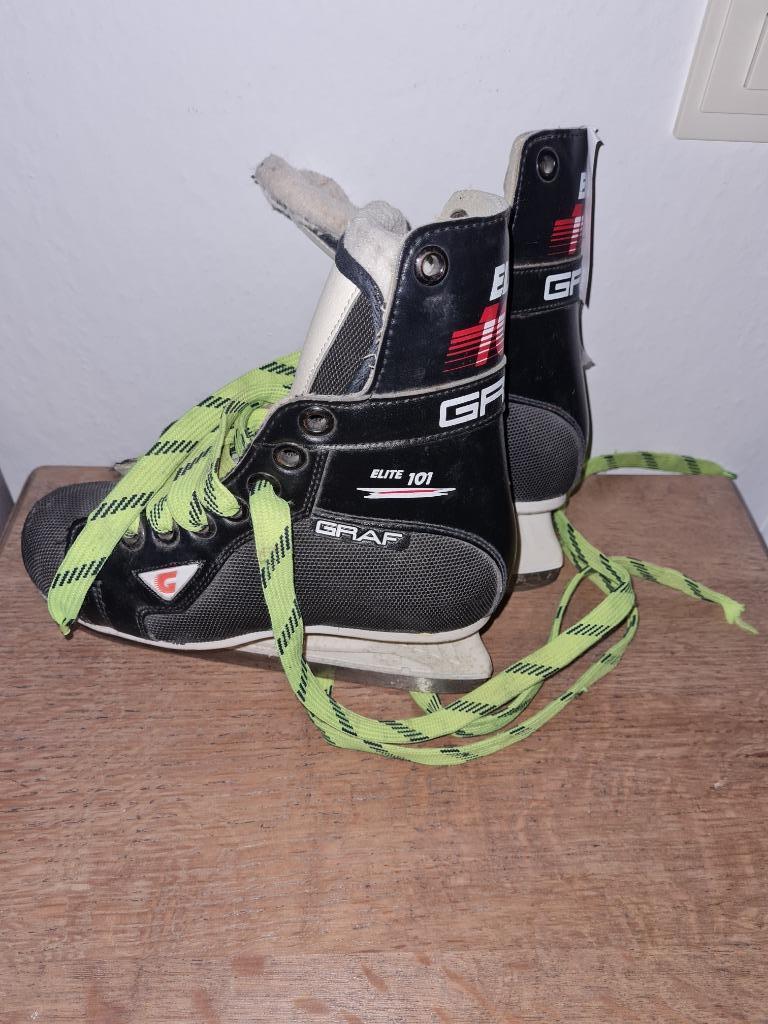 schaatsen maat 33 hockeyschaatsen Graf Elite 101, Sport en Fitness, Ophalen of Verzenden