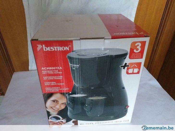 Cafetière Bestron, Electroménager, Cafetières, Utilisé, Café moulu, Autres modèles, 2 à 4 tasses, Enlèvement ou Envoi