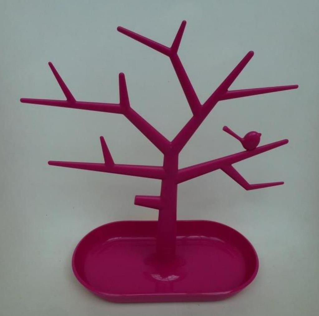 Organiseur à bijoux Koziol avec plateau fuchsia, Enlèvement ou Envoi, Moins de 100 cm, Synthétique, Utilisé