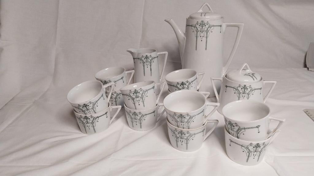 Oud koffieservies Art deco?, Ophalen of Verzenden