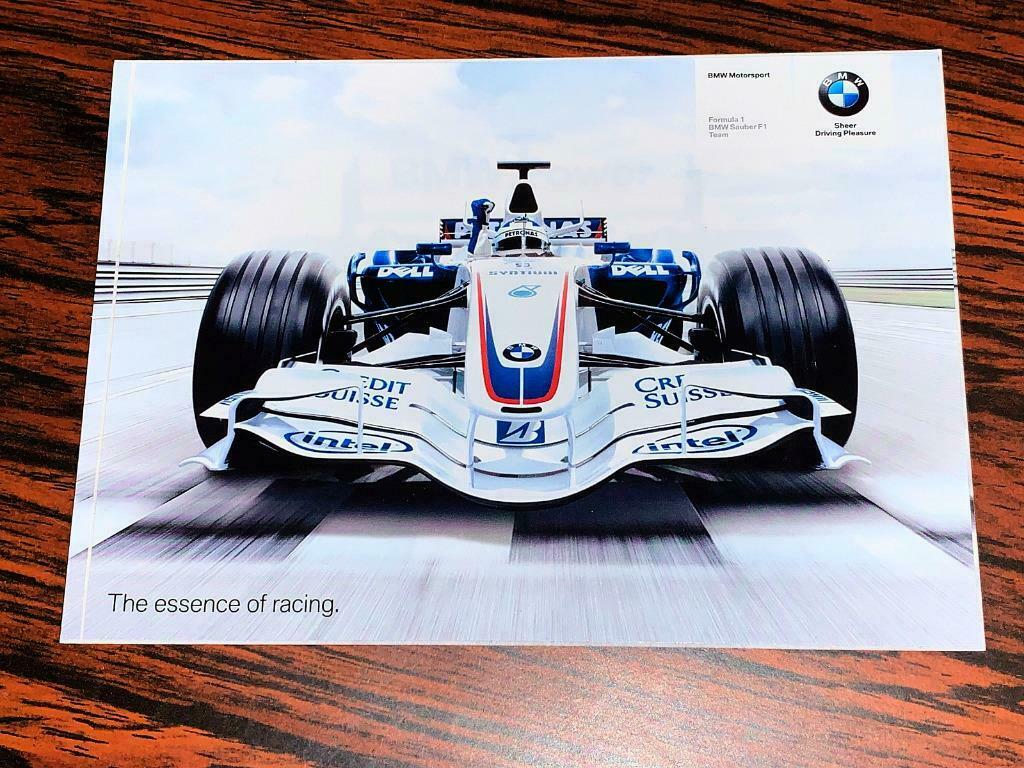Sticker F1 BMW Sauber 2007 official (Zeldzaam), Enlèvement ou Envoi, Neuf