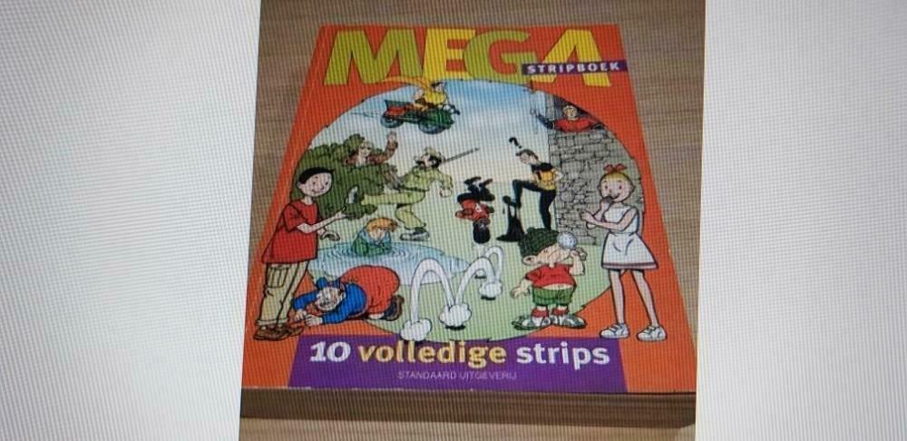Mega stripboeken (10 strips per boek), Ophalen, Zo goed als nieuw
