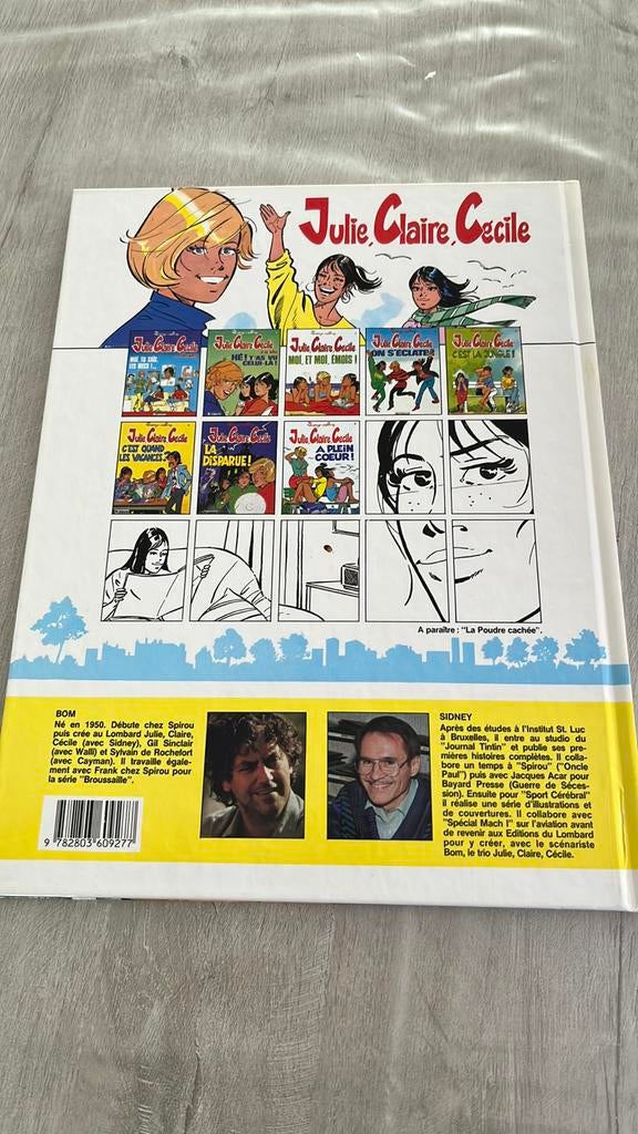 BD Julie, Claire, Cécile A plein coeur album 8, Livres, Utilisé