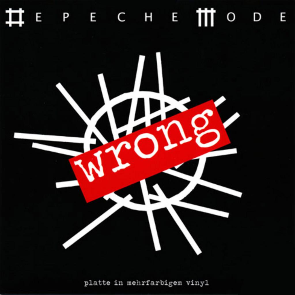Depeche Mode - Wrong - Red Marbled 7", Envoi, Neuf, dans son emballage, Autres formats