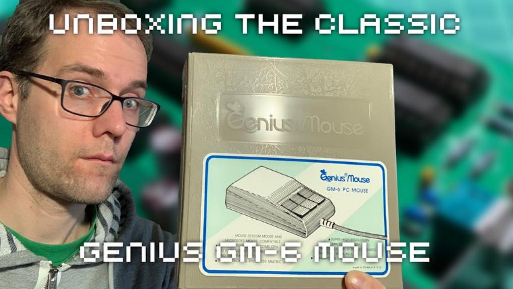 Souris série BOX Genius, modèle GM-6000, vintage des années, Enlèvement ou Envoi, Utilisé, Autres types, Filaire