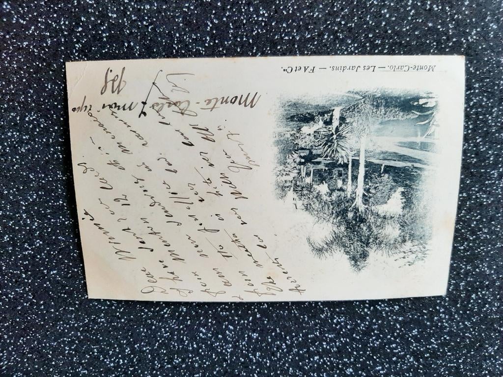 Lot de cartes postales de Monaco 1900, Collections, Enlèvement ou Envoi