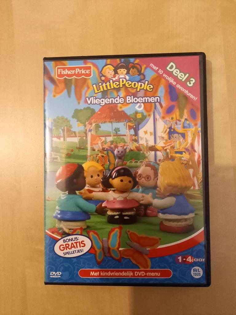 DVD Little people Vliegende bloemen- deel 3, Alle leeftijden, Ophalen, Gebruikt, Educatief