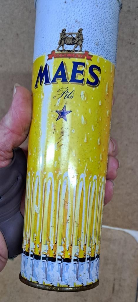Verzamel object Maes pils in blik, Ophalen of Verzenden