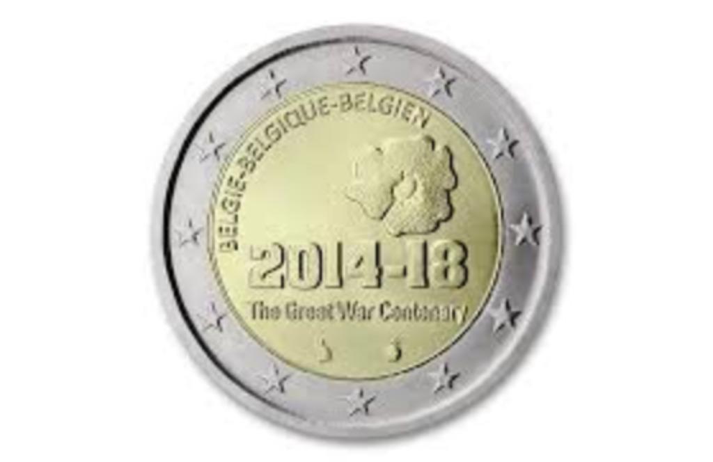 2 euro België 2014, Postzegels en Munten, Munten | Europa | Euromunten, Ophalen, België, 2 euro, Losse munt