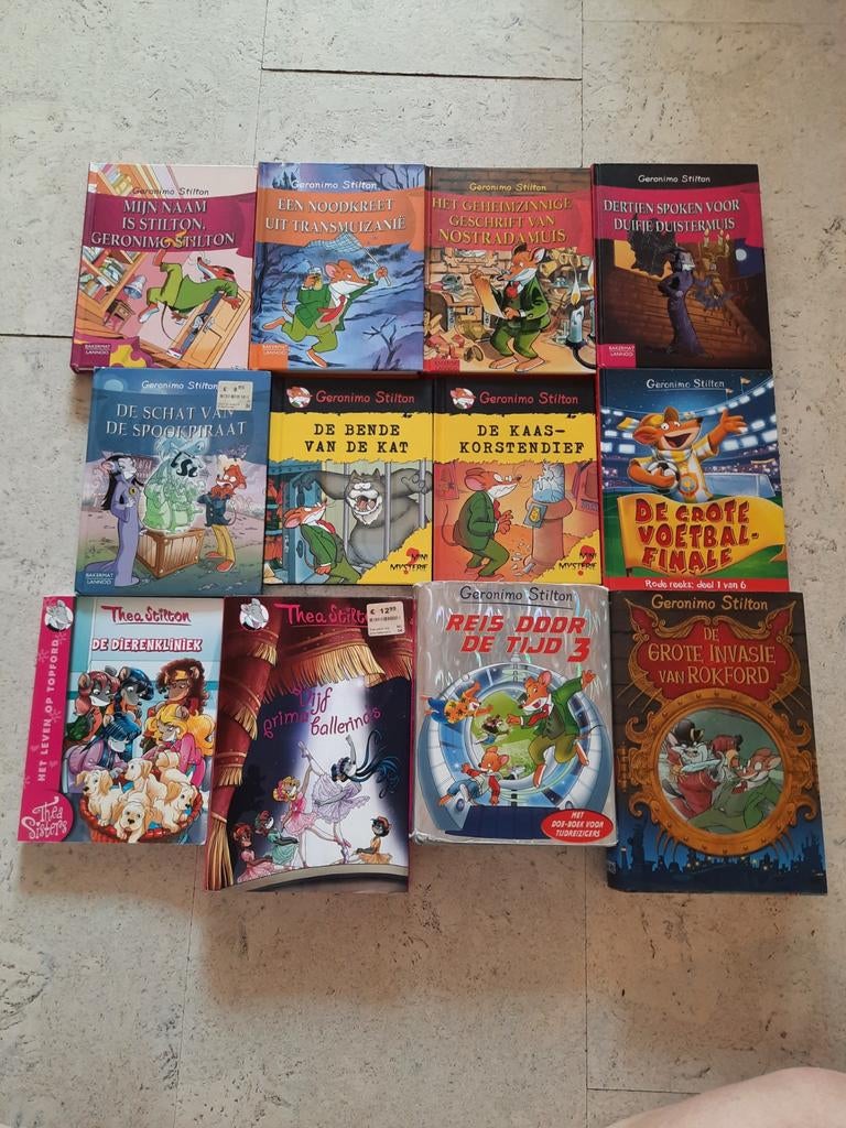 Geronimo stilton boeken, Boeken, Ophalen of Verzenden, Gelezen