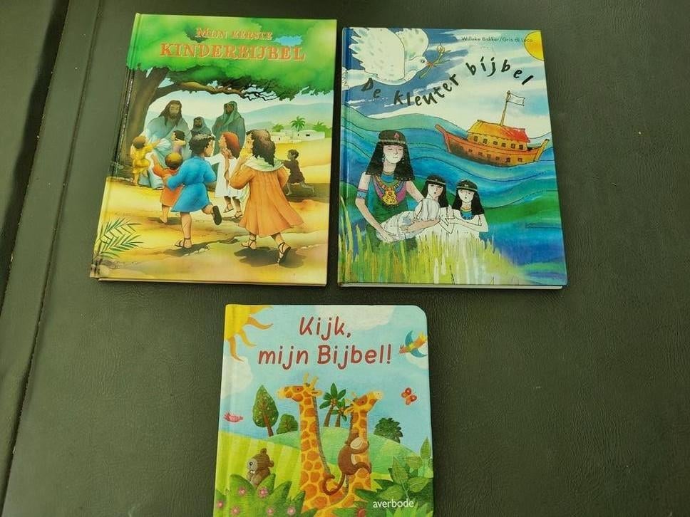 Mijn eerste kinderbijbel; de Kleuterbijbel; kijk mijn Bijbel, Enlèvement ou Envoi, Comme neuf
