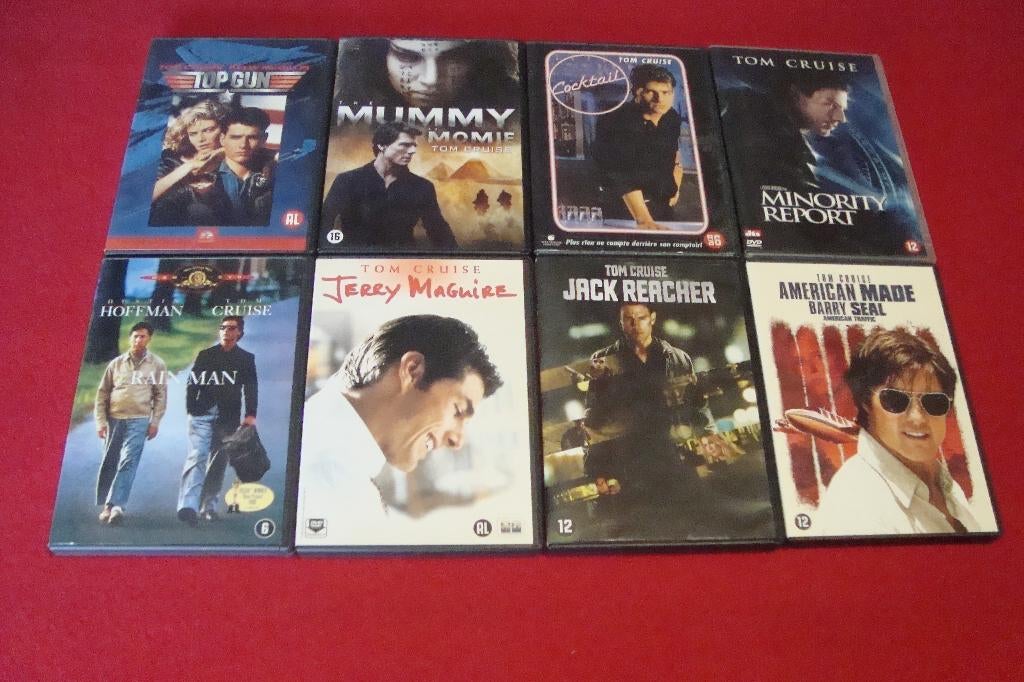 22 dvd's met tom cruise, CD & DVD, DVD | Action, Action, Enlèvement ou Envoi