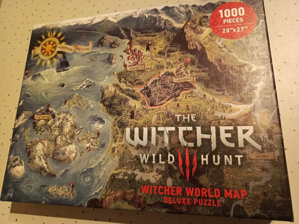The Witcher 3 Wild Hunt Puzzle, Ophalen, Zo goed als nieuw