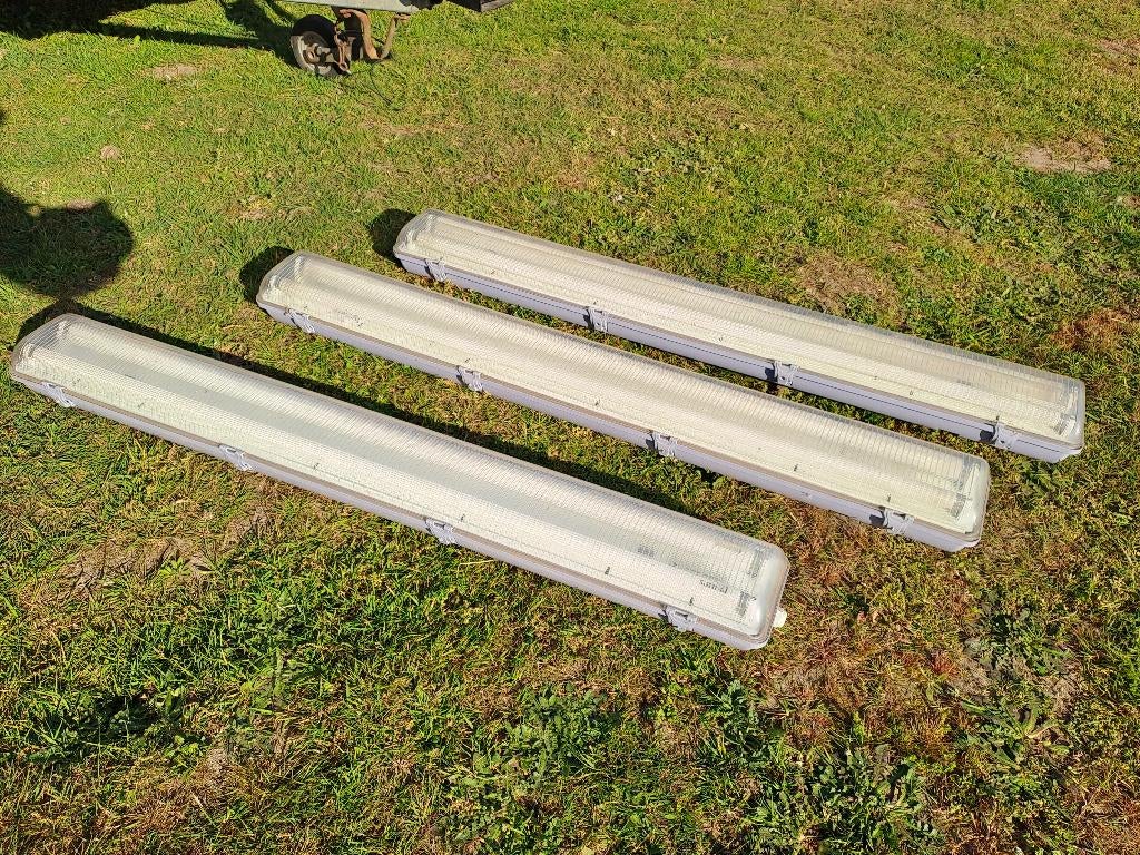Lot TL-armaturen en lampen, Ophalen, Gebruikt, Kunststof
