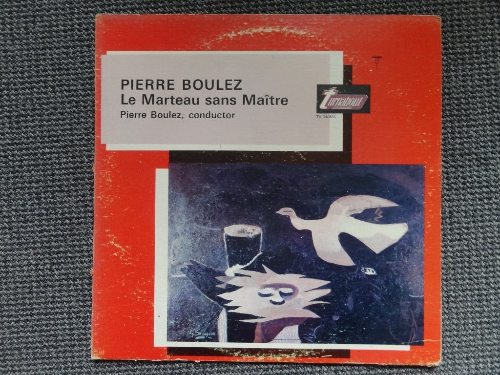 Pierre Boulez, le Marteau sans Maître, René Char teksten, LP, Verzenden, Modernisme tot heden, Kamermuziek