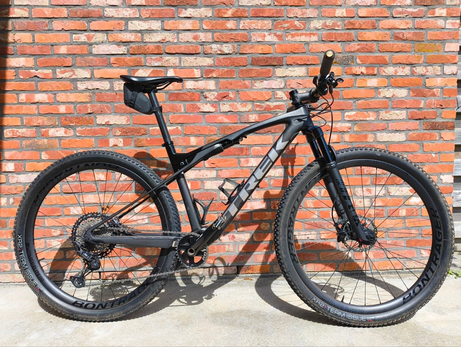 trek supercaliber, Fietsen en Brommers, Ophalen, Fully, Zo goed als nieuw, Schijfrem