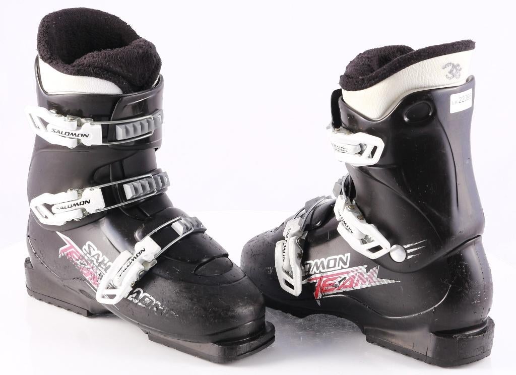 Chaussures de ski 38 38.5 EU pour enfants SALOMON T3, Carving, Enlèvement ou Envoi, Skis, Salomon