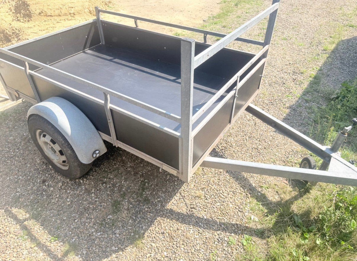 Aanhangwagen enkelas, Ophalen