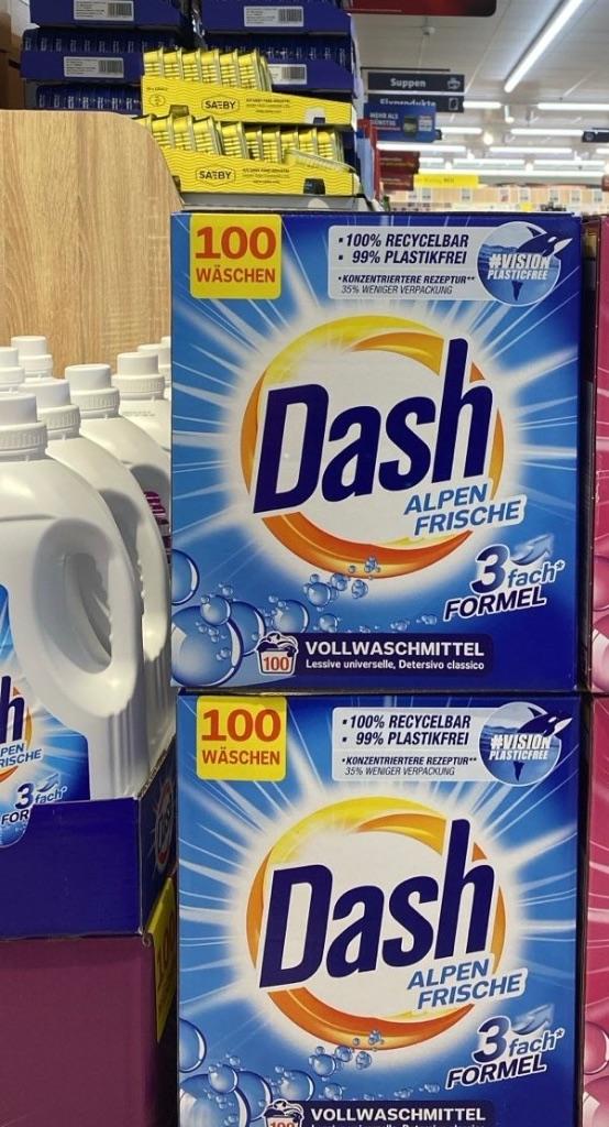 Dash waspoeder, Ophalen, Schoonmaakmiddel