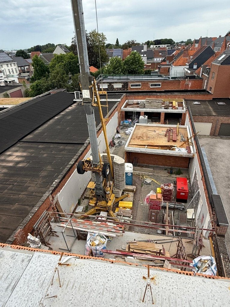 torenkraan Potain HD32 - vrij vanaf eind september 2026, Zakelijke goederen, Machines en Bouw | Kranen en Graafmachines, Ophalen