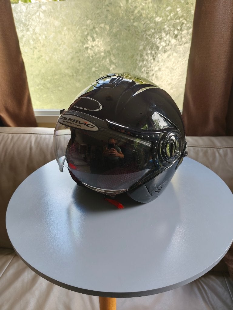 Casque moto Delkevic, Motoren, Kleding | Motorhelmen, Ophalen of Verzenden, S