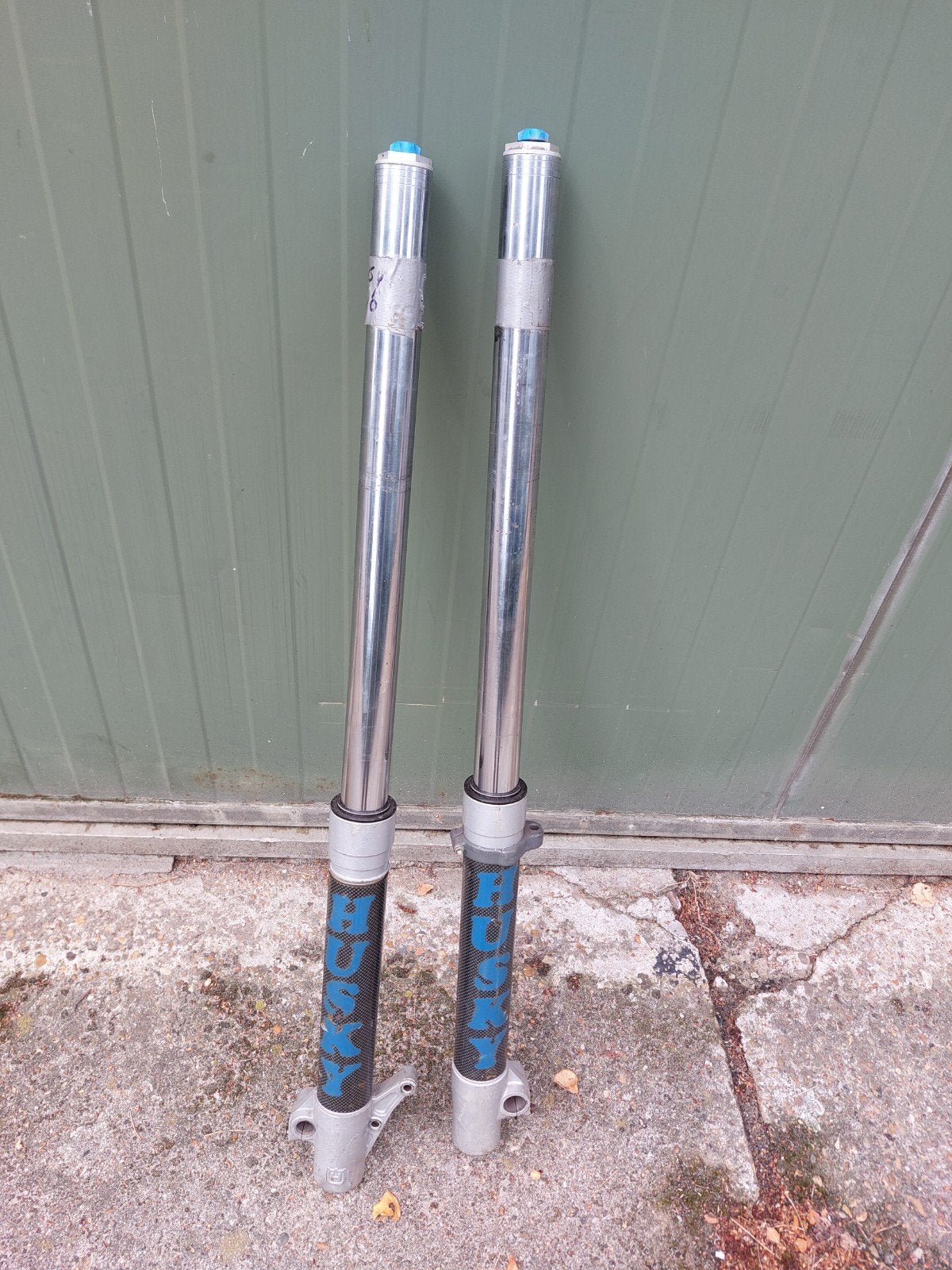 Pieds de fourche avant Husqvarna., Enlèvement, Utilisé