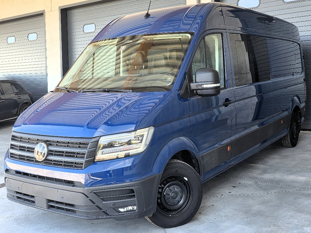 VW Crafter - Dub Cab - 7 Zits - 2025 - 23.000 KM - Automaat, Euro 6, 2500 kg, 7 zetels, Leder