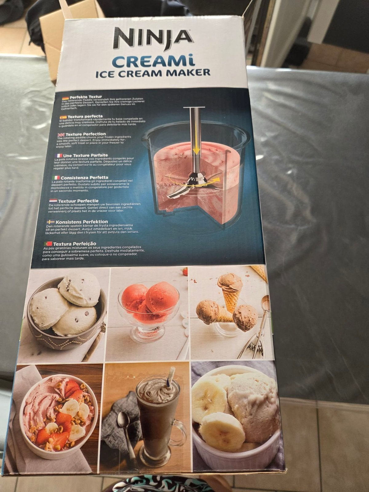 ninja creami, Electroménager, Machines à glace, Enlèvement, Comme neuf