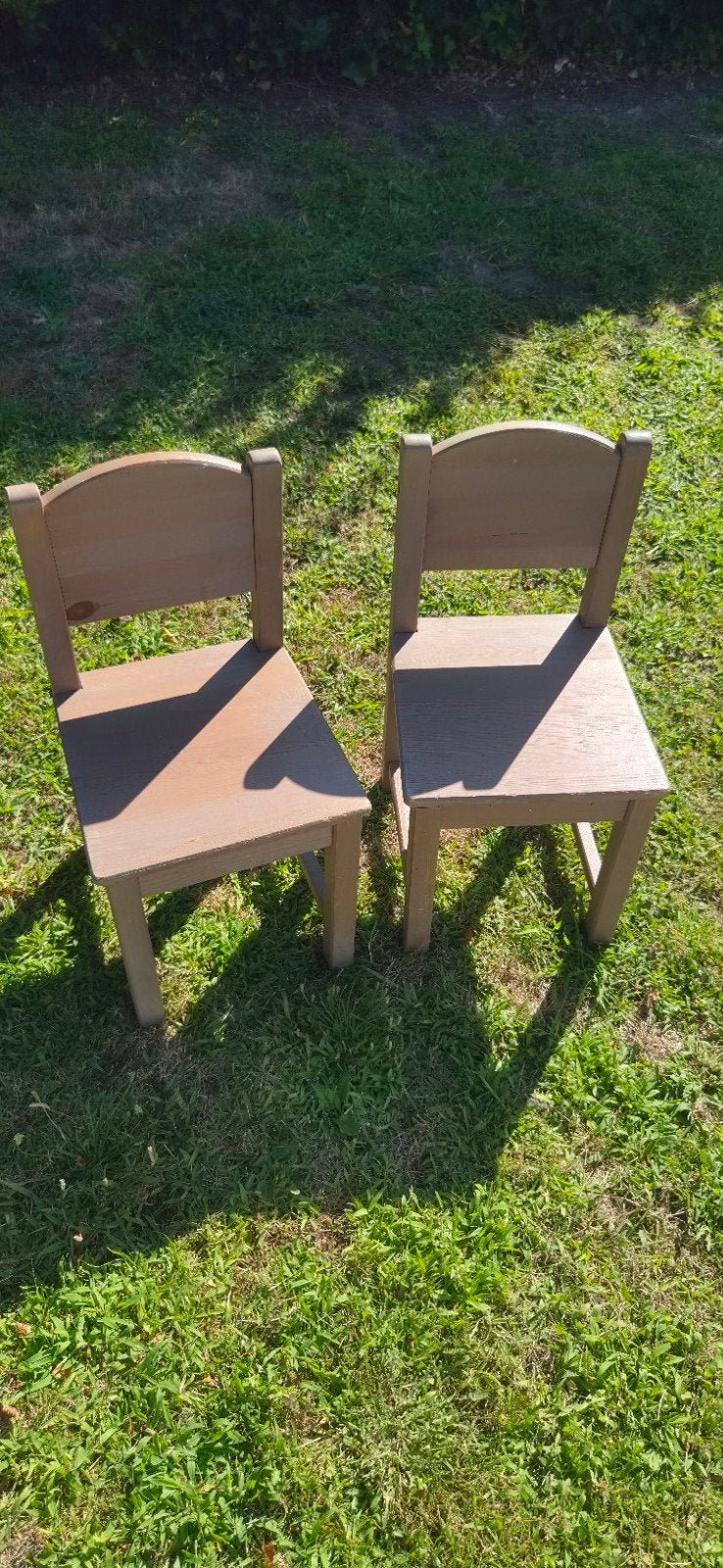 2 IKEA SUNDVIK kinderstoelen, Ophalen