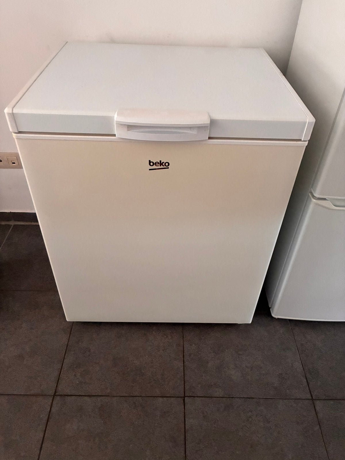 Diepvrieskist merk beko, Electroménager, Congélateur, 85 à 120 cm, Enlèvement, Utilisé